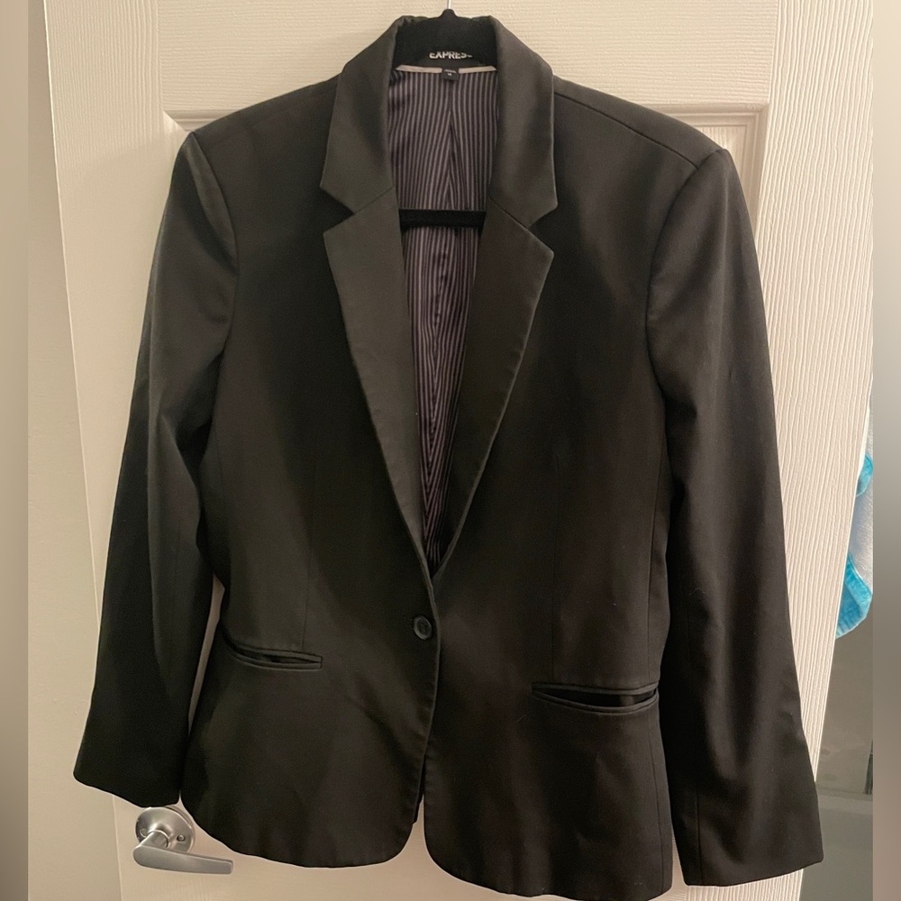 Express One-Button Blazer (14)